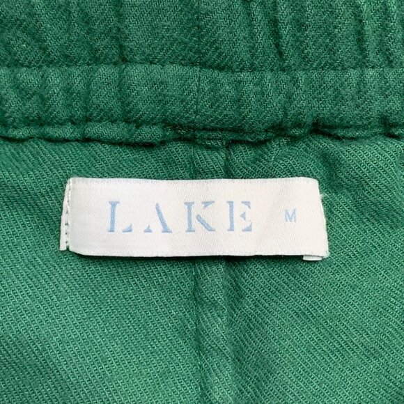 Anthropologie LAKE Women’s Green Pajama Long Set Size Medium - Picture 8 of 14